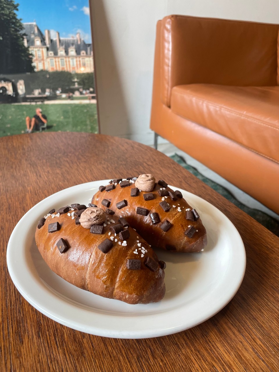 초코생크림 소금빵